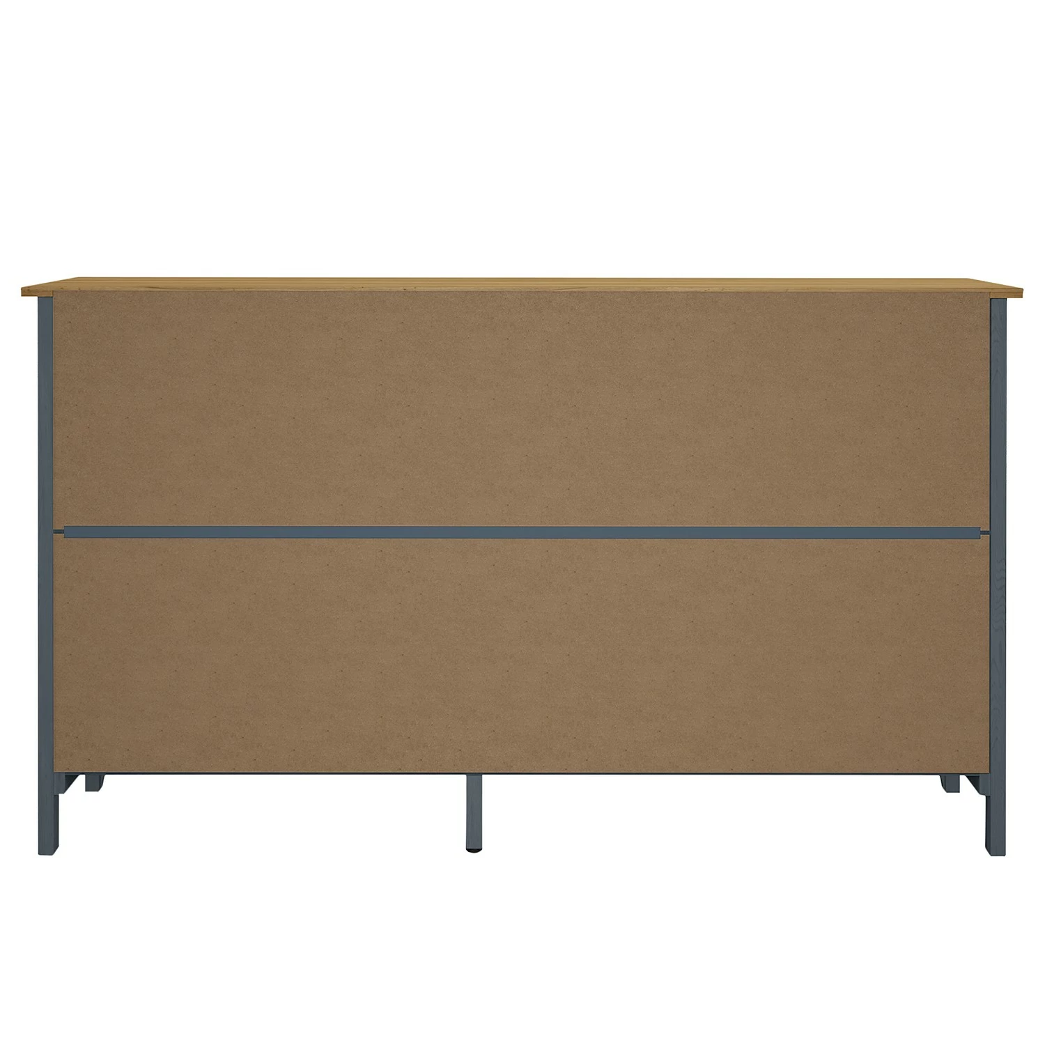 Maison Belfort Sideboard Rivery - Kiefer massiv - Anthrazit 8 Maison Belfort Sideboard Rivery - Kiefer massiv - Anthrazit – Bild 6