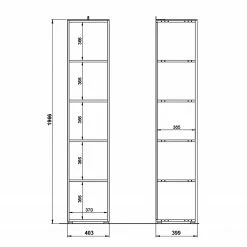 Germania Aktenregal Ancona II - Kaschmir / Nussbaum Dekor 13 Germania Aktenregal Ancona II - Kaschmir / Nussbaum Dekor -Möbel Verkäufe 2024 1000196985 191203 06445700006 SKETCH DETAILS P000000001000196985 sketch