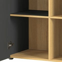 Germania Büroset Austin (2-teilig) - Graphit / Navarra Eiche Dekor -Möbel Verkäufe 2024 1000197005 191203 06450000108 DETAILS P000000001000197005