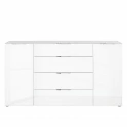 Maja Möbel Sideboard Trend I - Glas - Weiß -Möbel Verkäufe 2024 1000197485 191129 08042200023 DETAILS P000000001000197485