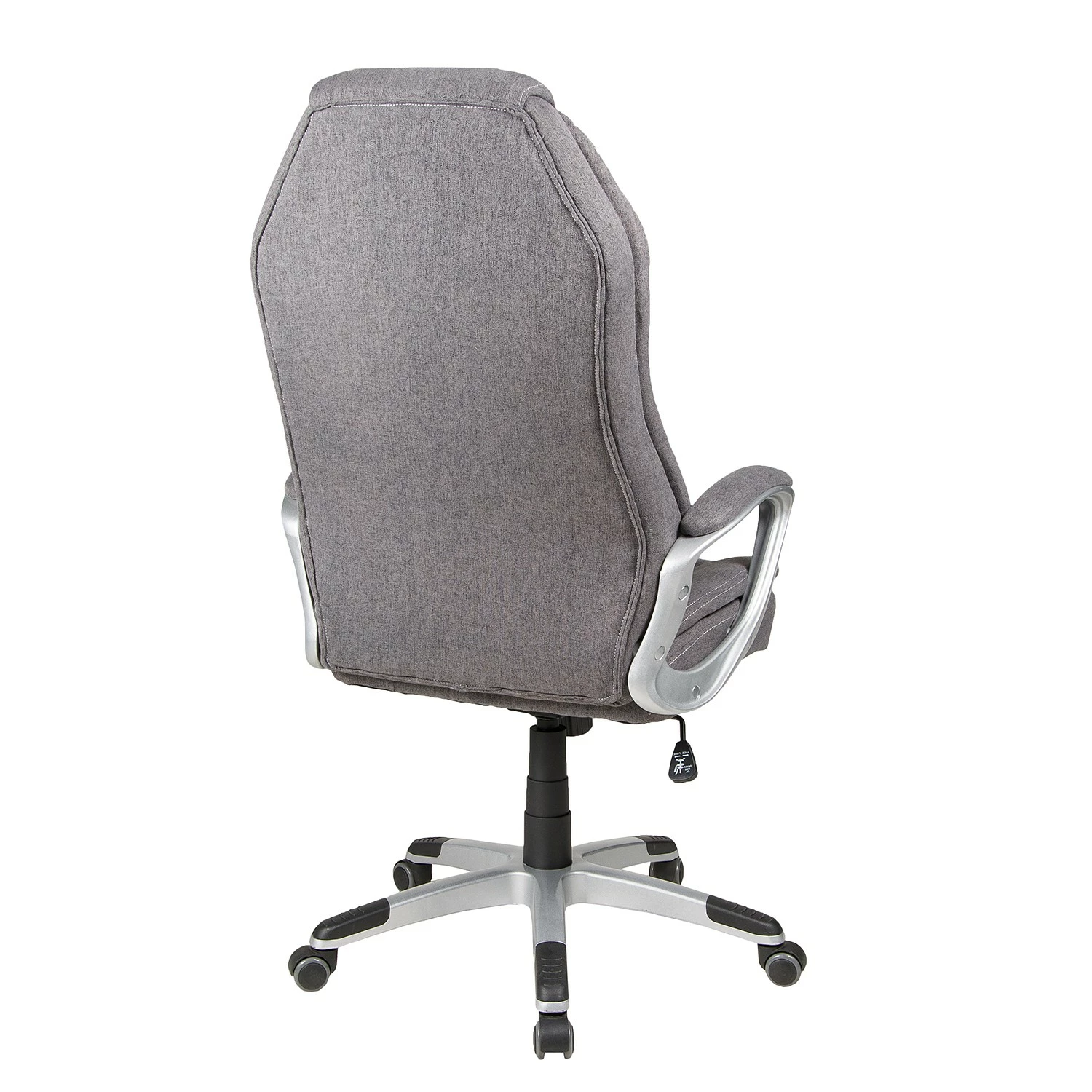 Duo Collection Bürodrehstuhl Dirk - Webstoff / Nylon - Dunkelgrau / Silber 6 Duo Collection Bürodrehstuhl Dirk - Webstoff / Nylon - Dunkelgrau / Silber – Bild 4