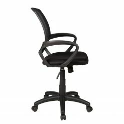 Duo Collection Bürodrehstuhl Tom - Netzstoff / Nylon - Schwarz - Schwarz -Möbel Verkäufe 2024 1000198945 200127 16101900027 DETAILS P000000001000198945