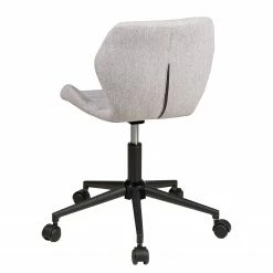 Duo Collection Bürodrehstuhl Marie II - Webstoff / Stahl - Hellgrau / Schwarz -Möbel Verkäufe 2024 1000198946 200127 16101900032 DETAILS P000000001000198946