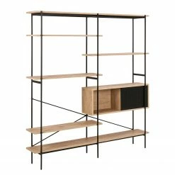 Norrwood Regal Alsace - Wildeiche Dekor / Schwarz 13 Norrwood Regal Alsace - Wildeiche Dekor / Schwarz -Möbel Verkäufe 2024 1000200167 200205 06092500139 DETAILS P000000001000200167