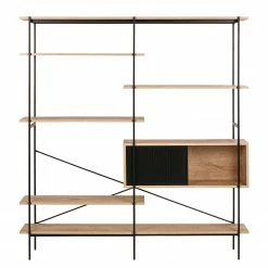 Norrwood Regal Alsace - Wildeiche Dekor / Schwarz 14 Norrwood Regal Alsace - Wildeiche Dekor / Schwarz -Möbel Verkäufe 2024 1000200167 200205 06092500140 DETAILS P000000001000200167