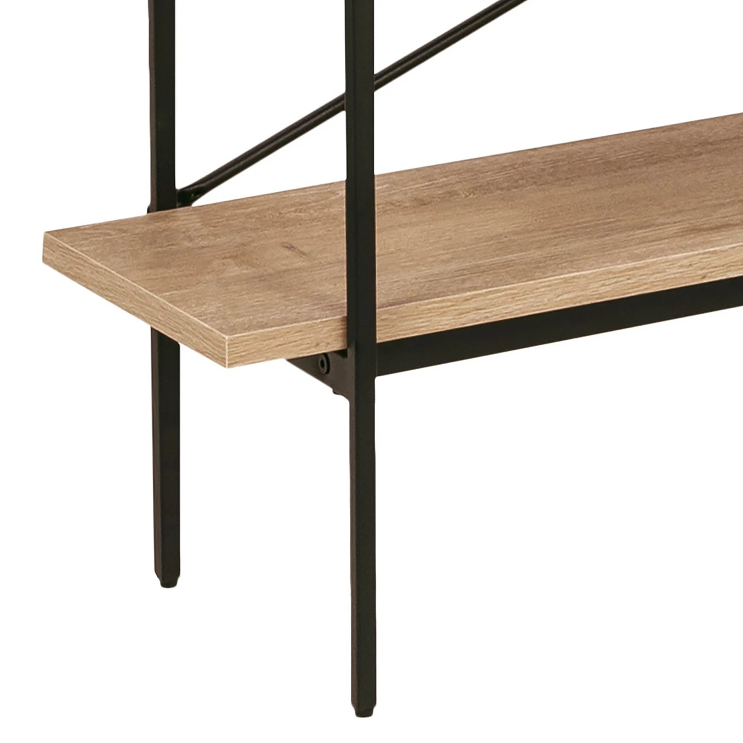 Norrwood Regal Alsace - Wildeiche Dekor / Schwarz 8 Norrwood Regal Alsace - Wildeiche Dekor / Schwarz – Bild 6