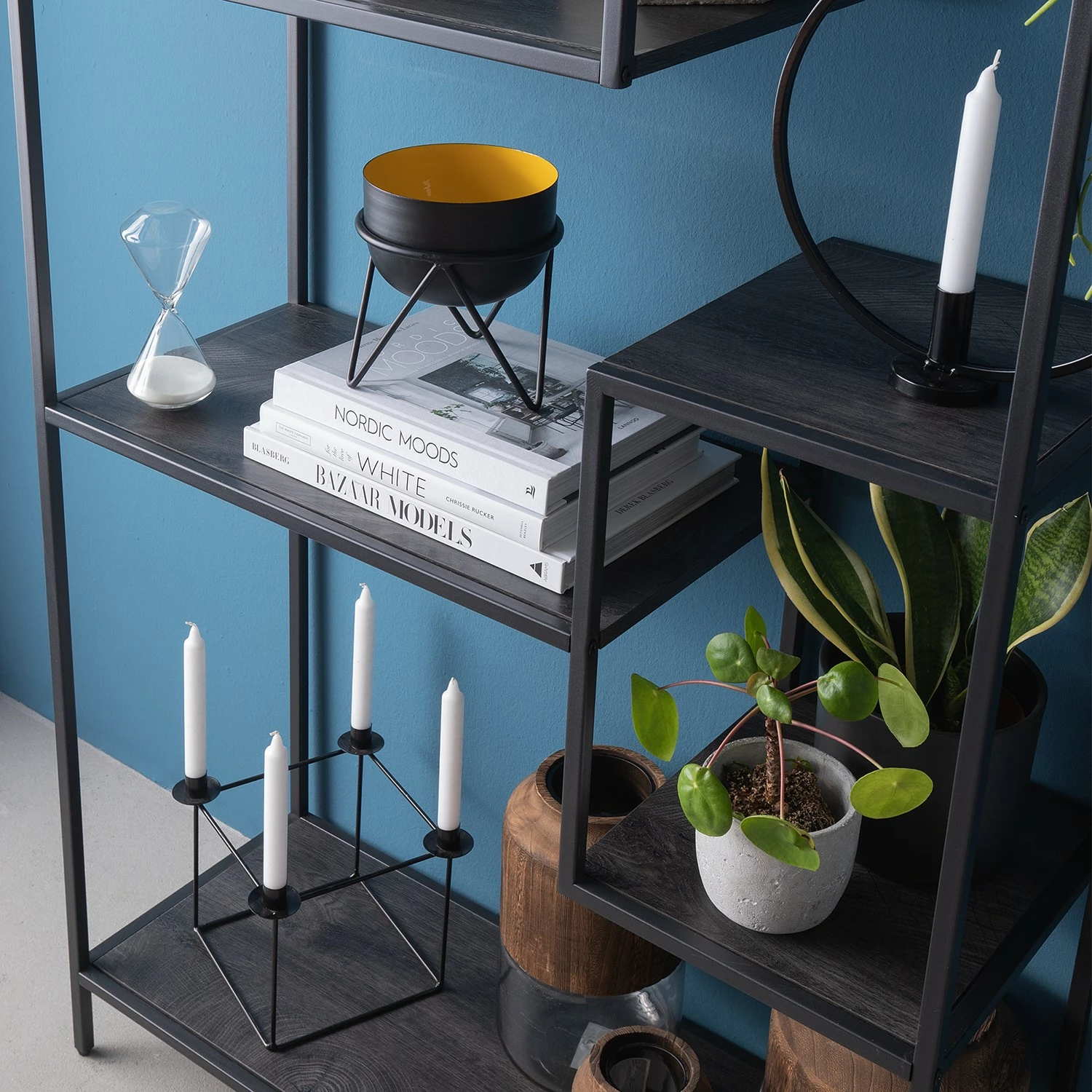 Fredriks Regal Meon IV - Eiche Grau Dekor 15 Fredriks Regal Meon IV - Eiche Grau Dekor – Bild 13