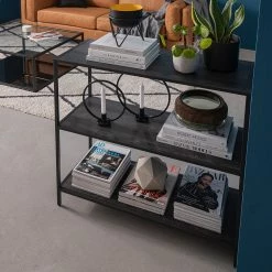 Fredriks Regal Meon I - Eiche Grau Dekor -Möbel Verkäufe 2024 1000201088 201124 11581500009 DETAILS P000000001000201088