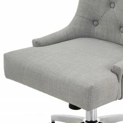 Maison Belfort Bürostuhl Caney - Flachgewebe / Metall - Hellgrau / Chrom 9 Maison Belfort Bürostuhl Caney - Flachgewebe / Metall - Hellgrau / Chrom -Möbel Verkäufe 2024 1000201108 200206 10591400025 DETAILS P000000001000201108