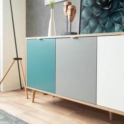 Norrwood Sideboard Bibury II - Mehrfarbig / Eiche Sonoma Dekor -Möbel Verkäufe 2024 1000202461 200124 09543000173 DETAILS P000000001000202461