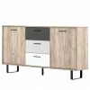 Norrwood Sideboard Brookton - Mehrfarbig / Eiche Dekor