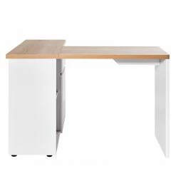 Jahnke Eckschreibtisch Cu-Libre - Kerneiche Dekor / Weiß -Möbel Verkäufe 2024 1000204357 200218 08151900059 DETAILS P000000001000204357