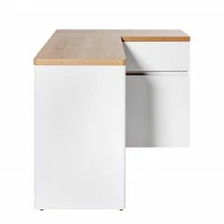 Jahnke Eckschreibtisch Cu-Libre - Kerneiche Dekor / Weiß -Möbel Verkäufe 2024 1000204357 200218 08151900060 DETAILS P000000001000204357