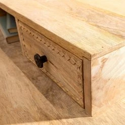 Ars manufacti Schreibtisch Luka - Mango massiv / Metall - Mango / Schwarz -Möbel Verkäufe 2024 1000205499 220316 032 DETAILS P000000001000205499