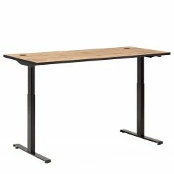 Fredriks Schreibtisch Cumminus I - Höhenverstellbar - Eiche Dekor -Möbel Verkäufe 2024 1000205509 200218 08194900020 DETAILS P000000001000205509