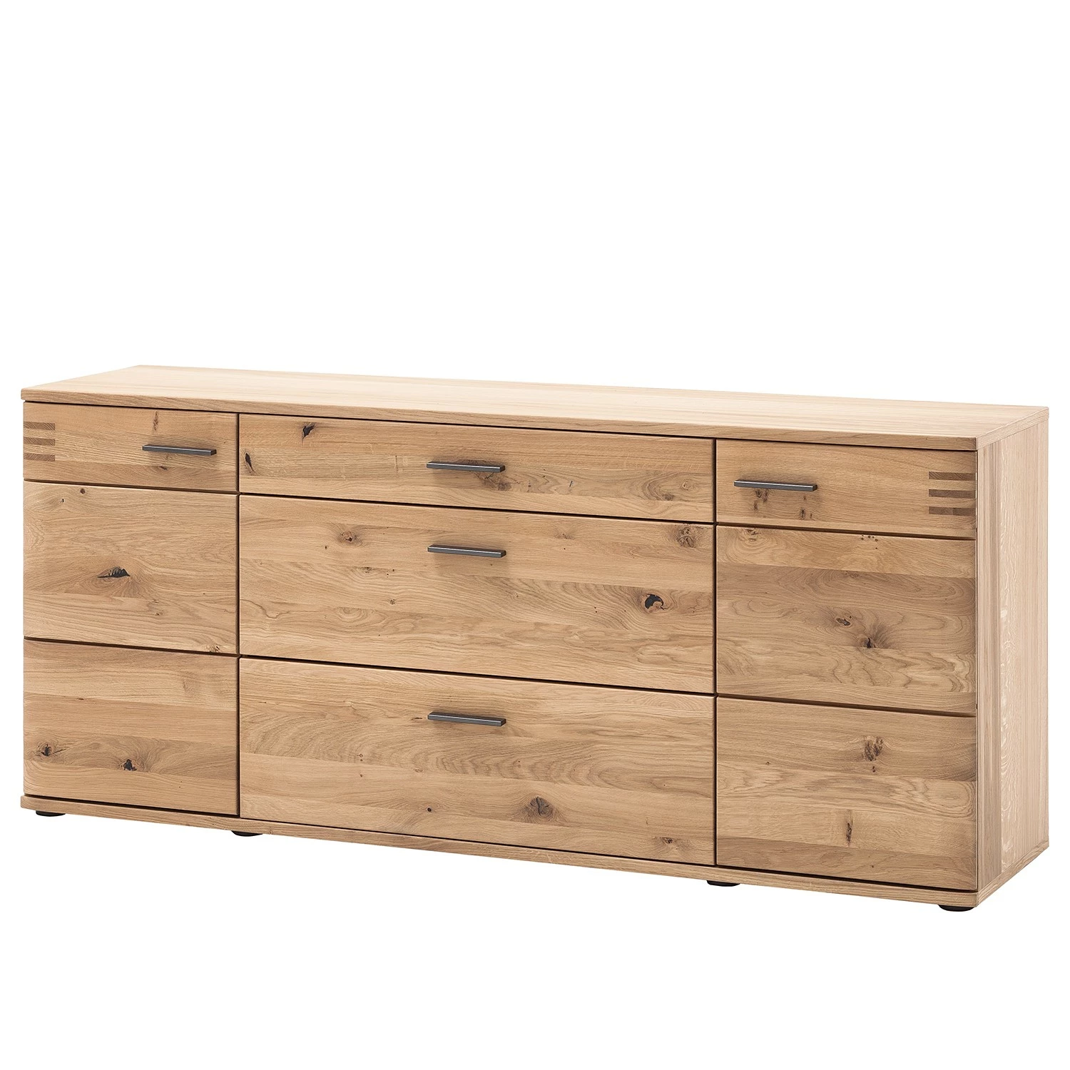 Loftscape Sideboard Salvo - Eiche teilmassiv - Balkeneiche Bianco / Grau 3 Loftscape Sideboard Salvo - Eiche teilmassiv - Balkeneiche Bianco / Grau