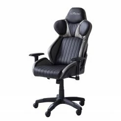 Furnitive Gaming Chair mcRacing II - Kunstleder / Kunststoff - Schwarz