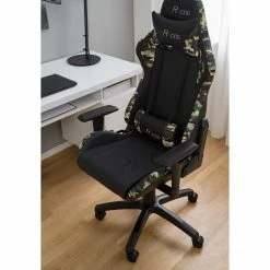 Furnitive Gaming Chair mcRacing N51 - Kunstleder / Kunststoff - Schwarz / Camouflage -Möbel Verkäufe 2024 1000207826 201008 06403900057 DETAILS P000000001000207826