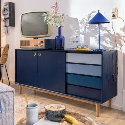 Tom Tailor Sideboard Color Box - Marineblau -Möbel Verkäufe 2024 1000209351 200417 13013900009 MOOD DETAILS P000000001000209351 mood
