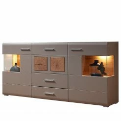 Loftscape Sideboard Aulby - Inkl. Beleuchtung - Taupe