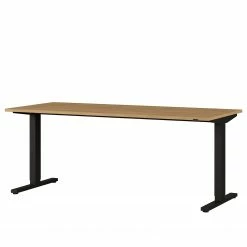 Germania Schreibtisch GW-Agenda II - (elektrisch höhenverstellbar) - Eiche Grandson Dekor - Breite: 180 cm