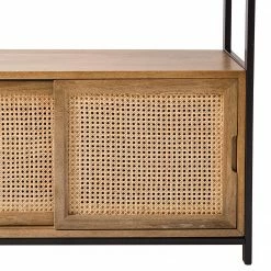 Ars manufacti Regal Vina - Mango massiv / Metall - Mango / Schwarz -Möbel Verkäufe 2024 1000210698 200408 14301400019 DETAILS P000000001000210698