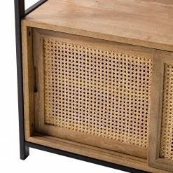 Ars manufacti Regal Vina - Mango massiv / Metall - Mango / Schwarz -Möbel Verkäufe 2024 1000210698 200408 14301500020 DETAILS P000000001000210698