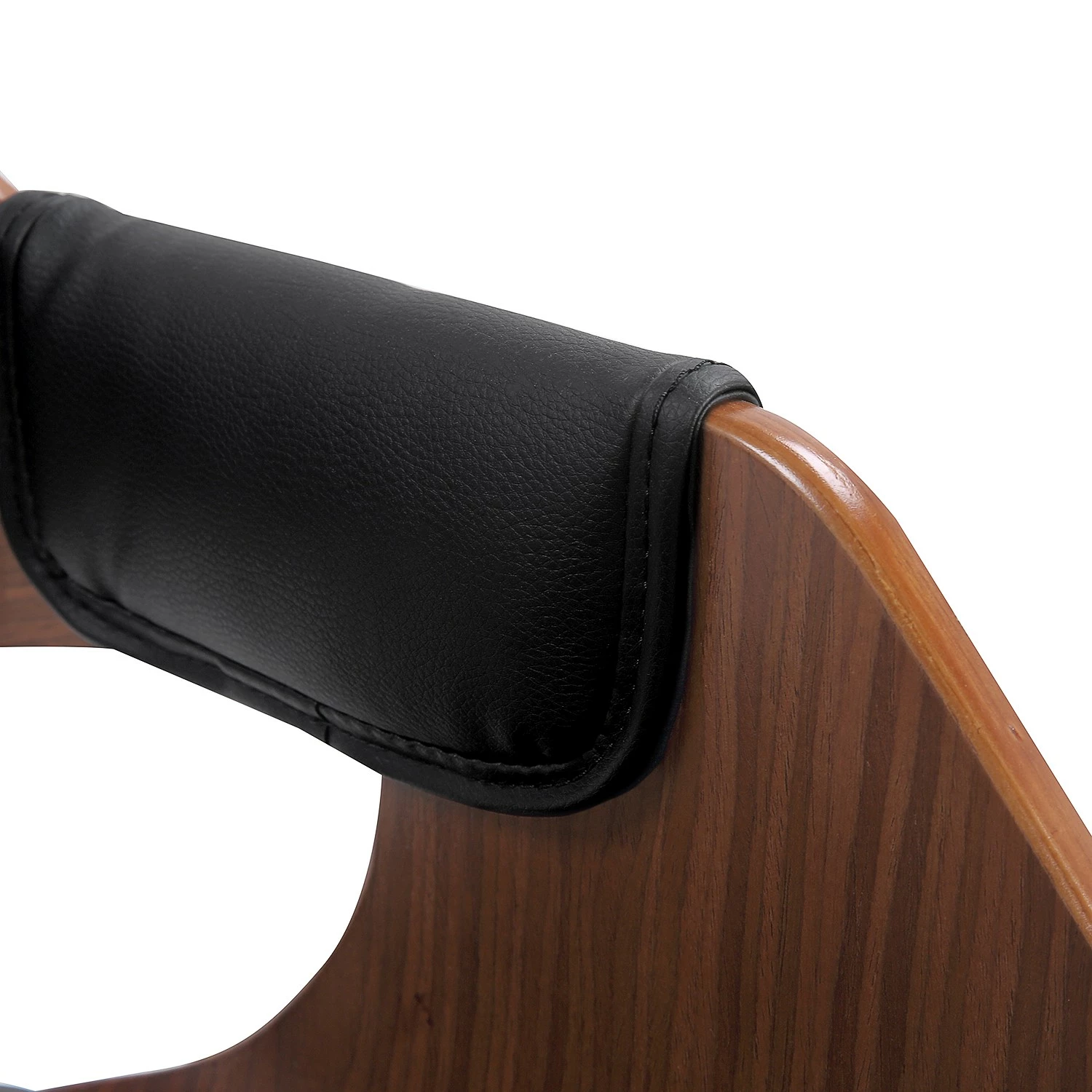 Mørteens Bürostuhl Luumaki - Kunstleder - Schwarz / Walnuss 10 Mørteens Bürostuhl Luumaki - Kunstleder - Schwarz / Walnuss – Bild 8