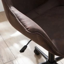 Ars manufacti Bürostuhl Nurmes - Microfaser / Kunststoff - Vintage Braun / Schwarz -Möbel Verkäufe 2024 1000210875 210125 15204700003 DETAILS P000000001000210875