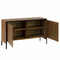 Red Living Sideboard Juuka - Echtholzfurnier - Walnuss / Schwarz -Möbel Verkäufe 2024 1000210884 200429 17362200061 DETAILS P000000001000210884