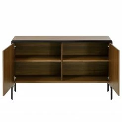 Red Living Sideboard Juuka - Echtholzfurnier - Walnuss / Schwarz -Möbel Verkäufe 2024 1000210884 200429 17362400063 DETAILS P000000001000210884