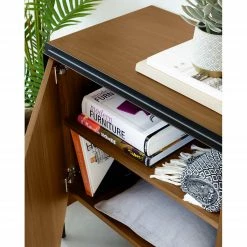 Red Living Sideboard Juuka - Echtholzfurnier - Walnuss / Schwarz -Möbel Verkäufe 2024 1000210884 200824 12200900020 DETAILS P000000001000210884