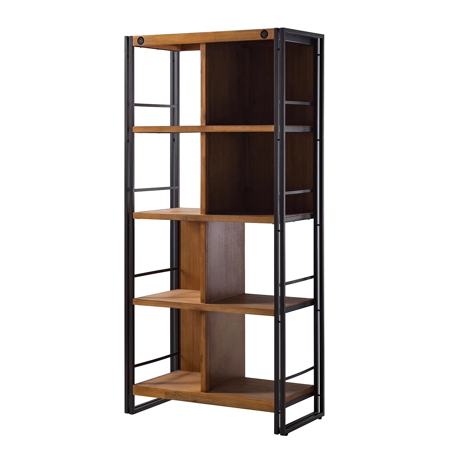 Ars manufacti Regal Manchester VII - Akazie massiv / Metall - Akazie / Anthrazit 3 Ars manufacti Regal Manchester VII - Akazie massiv / Metall - Akazie / Anthrazit