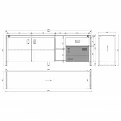 Ars manufacti Sideboard Manchester VI - Akazie massiv / Metall - Akazie / Anthrazit 31 Ars manufacti Sideboard Manchester VI - Akazie massiv / Metall - Akazie / Anthrazit -Möbel Verkäufe 2024 1000210964 200807 14060500029 SKETCH DETAILS P000000001000210964 sketch
