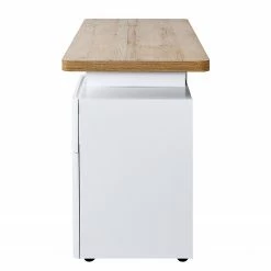 Jahnke Schreibtisch Cuuba Libre 120 - Eiche Dekor / Weiß -Möbel Verkäufe 2024 1000210985 200417 14123300011 DETAILS P000000001000210985