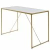 Jahnke Schreibtisch Glam Desk - Stahl - Marmor Weiß Dekor / Gold -Möbel Verkäufe 2024 1000210992 200417 14130800022 IMAGE P000000001000210992