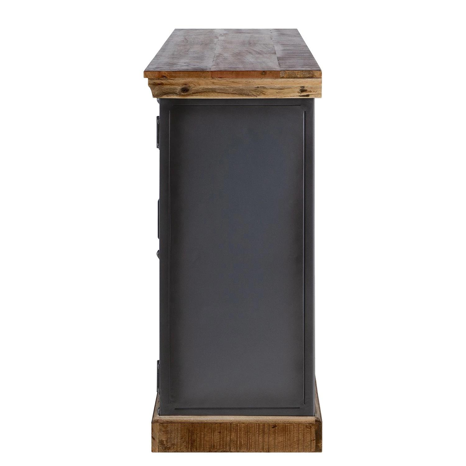 Ars manufacti Sideboard Hunter II - Mango massiv / Metall - Mango / Blaugrau 8 Ars manufacti Sideboard Hunter II - Mango massiv / Metall - Mango / Blaugrau – Bild 6