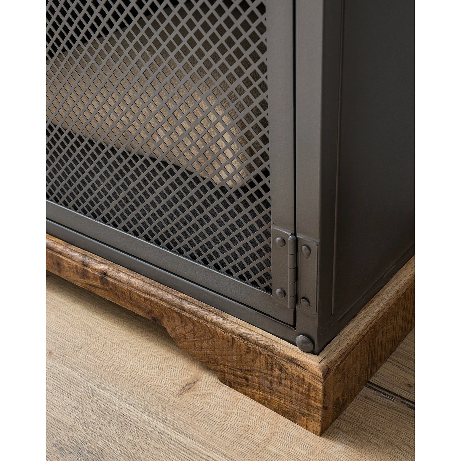 Ars manufacti Sideboard Hunter II - Mango massiv / Metall - Mango / Blaugrau 14 Ars manufacti Sideboard Hunter II - Mango massiv / Metall - Mango / Blaugrau – Bild 12