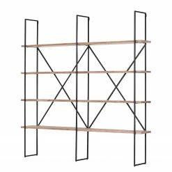 Red Living Regal Toome I - Akazie massiv / Metall - Akazie / Schwarz