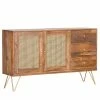Naturoo Sideboard Nyack - Mango massiv / Wiener Geflecht - Mango / Gold 2 Naturoo Sideboard Nyack - Mango massiv / Wiener Geflecht - Mango / Gold -Möbel Verkäufe 2024 1000211454 200504 13494500196 IMAGE P000000001000211454