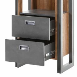 Ars manufacti Regal Marton I - Eiche Stirling Dekor / Anthrazit -Möbel Verkäufe 2024 1000211523 200424 13262300054 DETAILS P000000001000211523