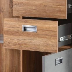 Ars manufacti Regal Marton III - Eiche Stirling Dekor / Anthrazit -Möbel Verkäufe 2024 1000211532 200424 13265500125 DETAILS P000000001000211532