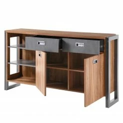 Ars manufacti Sideboard Marton - Eiche Stirling Dekor / Anthrazit -Möbel Verkäufe 2024 1000211533 200424 13265800131 DETAILS P000000001000211533