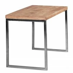 Furnitive Schreibtisch Gloster - Akazie massiv / Metall - Akazie / Chrom -Möbel Verkäufe 2024 1000211718 200506 12473000049 DETAILS P000000001000211718