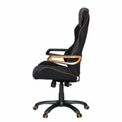 Furnitive Gaming Chair Vance - Webstoff / Flachgewebe - Schwarz / Orange -Möbel Verkäufe 2024 1000211723 200506 12473100080 DETAILS P000000001000211723