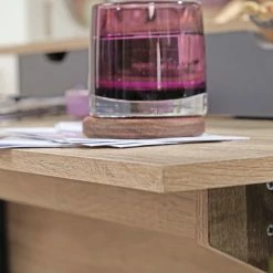 Furnitive Schreibtisch Juuma - Eiche Sonoma Dekor / Dunkelgrau -Möbel Verkäufe 2024 1000211735 200506 12473300157 DETAILS P000000001000211735