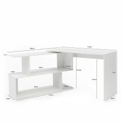 Furnitive Schreibtisch Coden - Weiß -Möbel Verkäufe 2024 1000211761 200506 12473900355 SKETCH DETAILS P000000001000211761 sketch