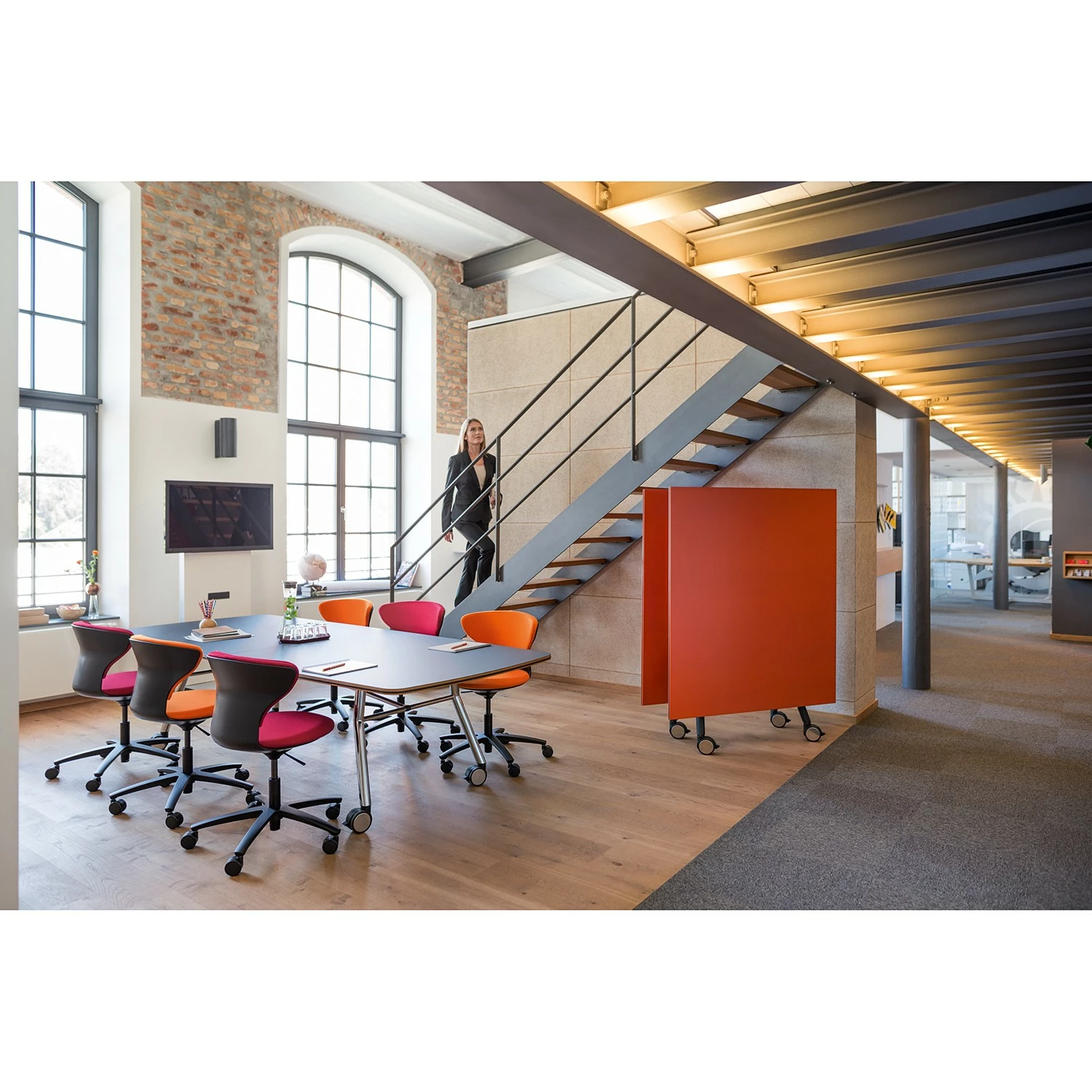 Sedus Bürostuhl turn around I - Rot 4 Sedus Bürostuhl turn around I - Rot – Bild 2