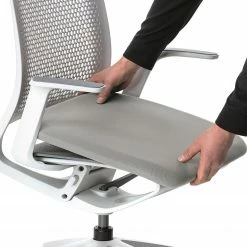 Sedus Bürostuhl se:motion IV - Weiß / Hellgrau -Möbel Verkäufe 2024 1000212416 200507 14154800165 DETAILS P000000001000212416