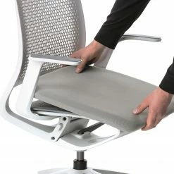 Sedus Bürostuhl se:motion III - Hellgrau / Weiß -Möbel Verkäufe 2024 1000212418 200507 14154900176 DETAILS P000000001000212418